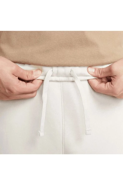 Sportswear Repeat Swoosh Fleece Cargo Erkek Krem Eşofman Altı DX2030-072 - 5