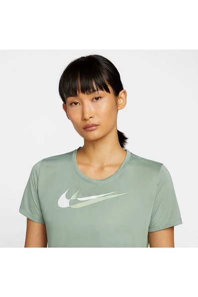 Dri-fit Swoosh Running Short-Sleeve Kadın Tişört Dd6478-357 - 3