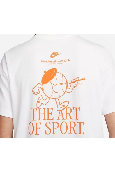 Sportswear Art Is Sport LBR Short-Sleeve Erkek Tişört FB9798-100 - 4
