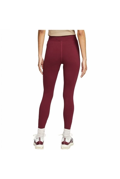 Sportswear Yüksek Belli Logolu Kadın Taytı Fb9961-638 - 2