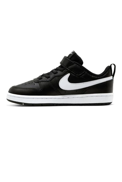 Court Borough Low 2 Çocuk Siyah Günlük Ayakkabı Bq5451-002 - 3