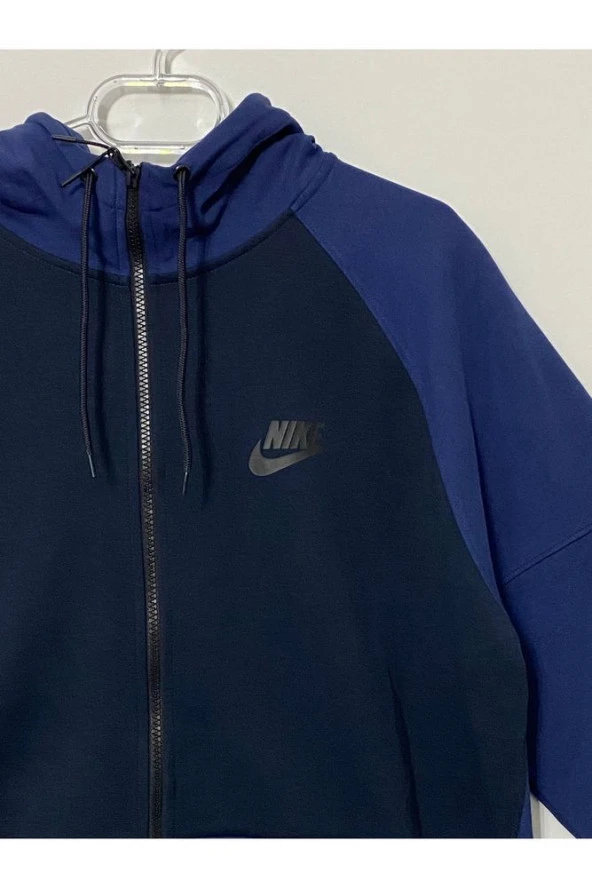Sportswear Hoodie Full-zip Windrunner Mavi Erkek Spor Sweatshirt Dr8910-410 - 2