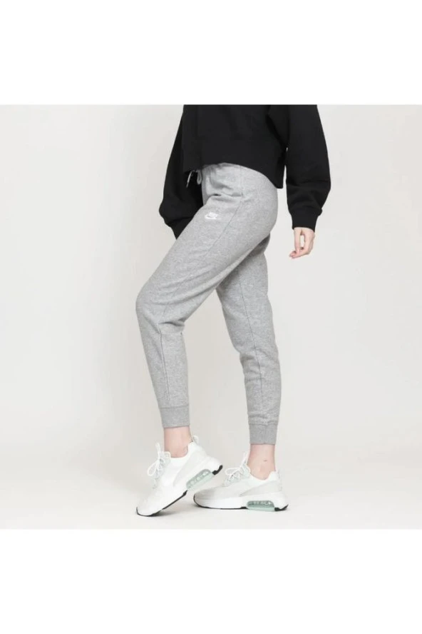 Nsw Essential Kadın Gri Spor Eşofman Altı BV4099-063 - 5