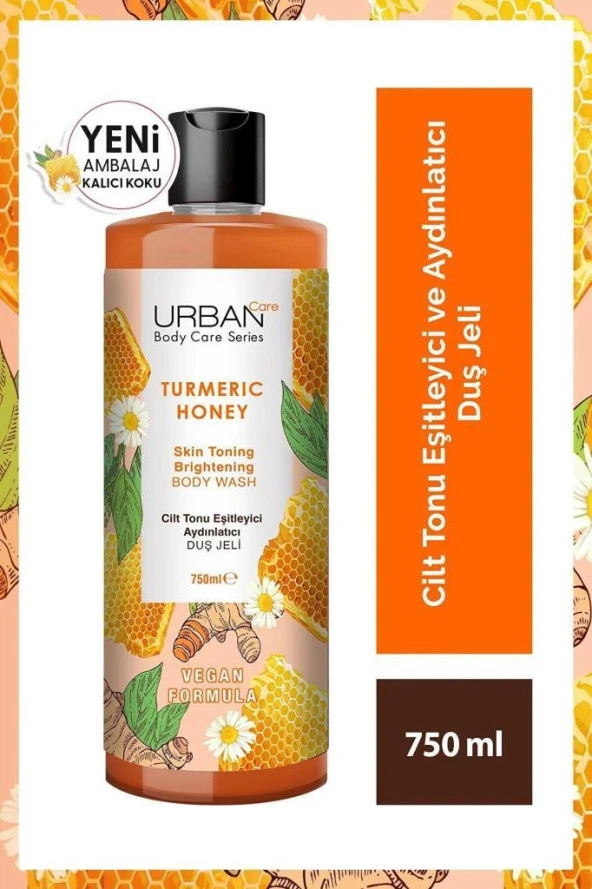 Urban Care Body Series Turmeric Honey Duş Jeli 750 Ml