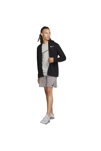 Dry Erkek Siyah Antrenman Sweatshirt CJ4317-010 - 7