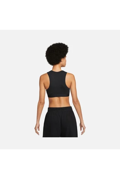 Sportswear Trend Crop Ribbed Kadın Atlet FN5758-010 - 2