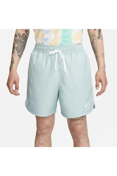 Sport Essentials Woven Lined Erkek Yeşil Şort(rahat kalıp) - 3