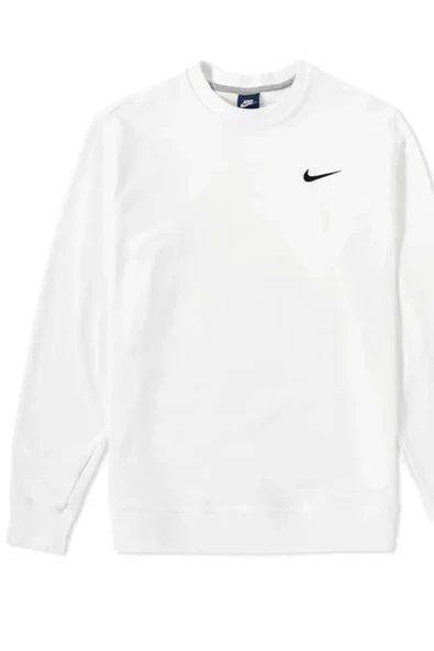 CLUB CREW White 637902-100 Beyaz Sweatshirt - 4