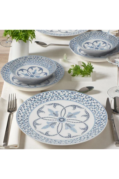 GÜRAL PORSELEN CAMELİA 24 PARÇA 6 KİŞİLİK YEMEK TAKIMI 2761 ürün görseli