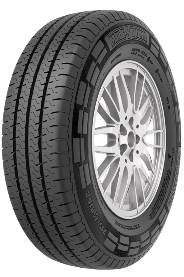 Milestone 195R14C Tl 106/104R 8Pr Vanmile  2024 Üretim Yazlık Lastik