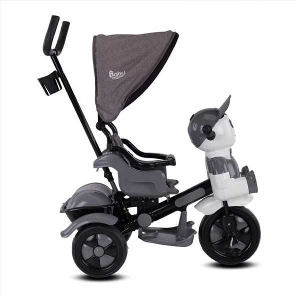 Babyhope 125 Yupi Gri 3 Tekerlekli Bisiklet - 2