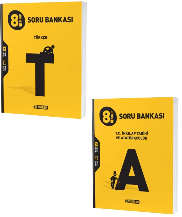 Hız Lgs 2024 8. Sınıf Türkçe + İnkılap Tarihi Soru Seti 2 Kitap