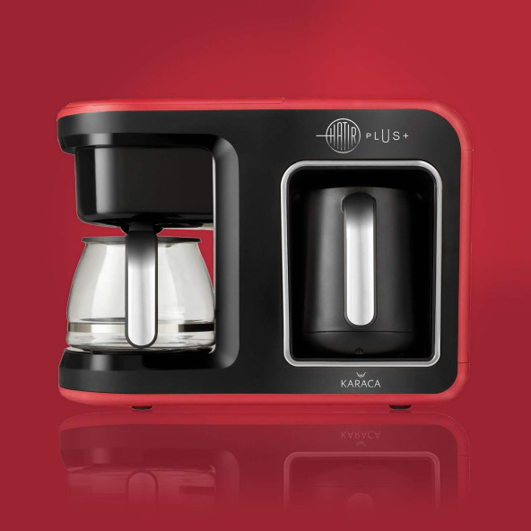 Karaca Hatır Plus 2 In 1 Kahve Makinesi Kırmızı - 2