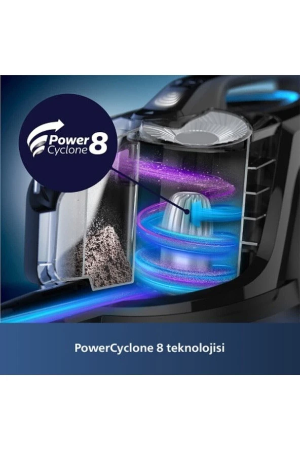 Philips XB7150/07 Marathon Daily Torbasiz Elektrikli Süpürge - 4