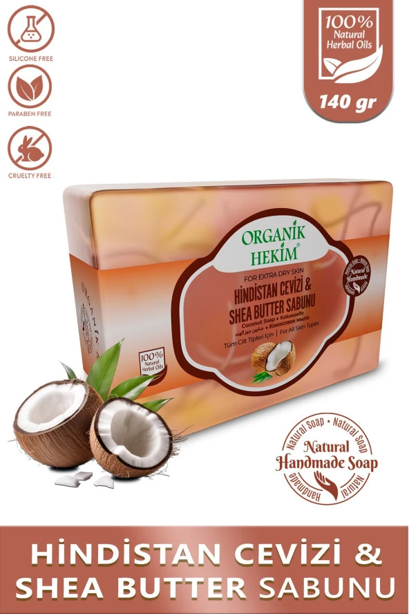 Hindistan Cevizi & Shea Butter Sabunu -140 gram