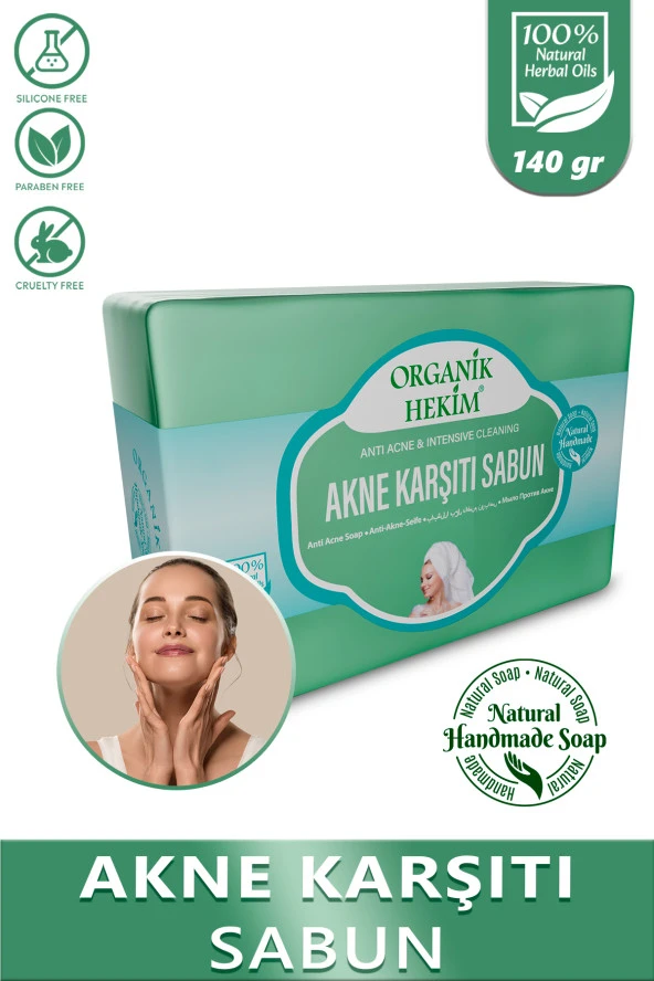 Akne Karşıtı Doğal Kırışıklık Sabunu ANTI ACNE SOAP