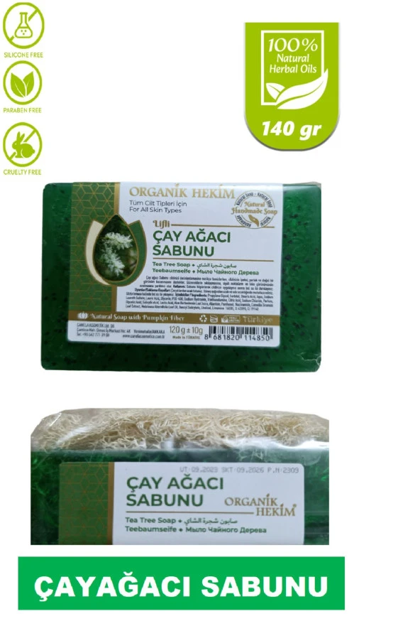 LİFLİ Çay Ağacı Yağı Sabunu 140 gr