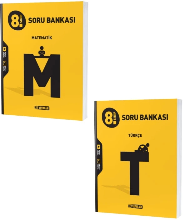 Hız Lgs 2024 8. Sınıf Matematik + Türkçe Soru Seti 2 Kitap