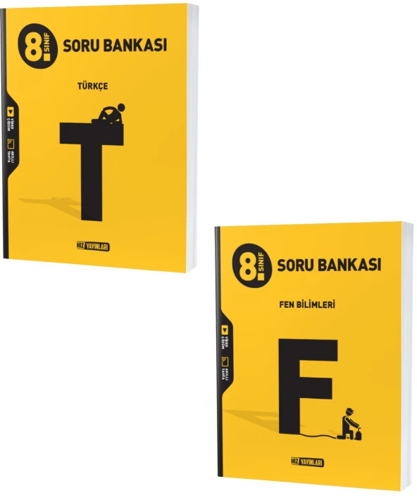 Hız Lgs 2024 8. Sınıf Türkçe + Fen Bilimleri Soru Seti 2 Kitap