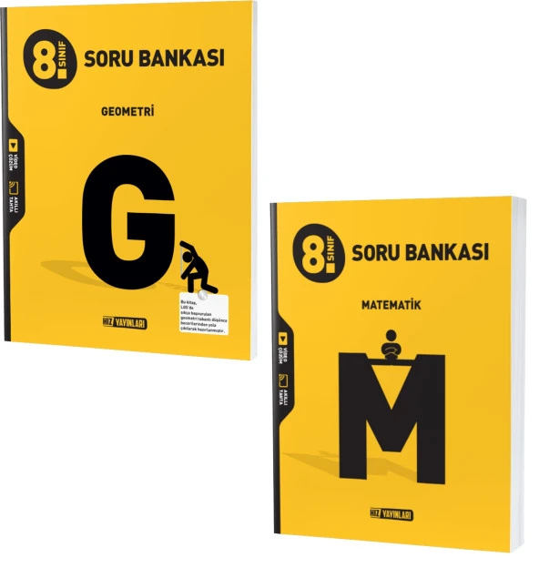 Hız Lgs 2024 8. Sınıf Matematik + Geometri Soru Bankası 2 Kitap