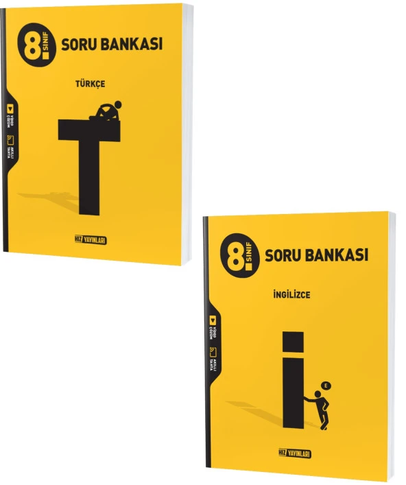 Hız Lgs 2024 8. Sınıf Türkçe + İngilizce Soru Seti 2 Kitap - Resim 2