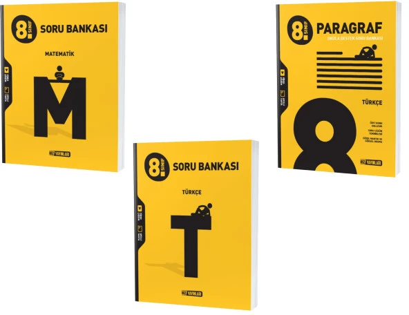 Hız Lgs 2024 8. Sınıf Matematik + Türkçe + Paragraf Soru Seti 3 Kitap - 2