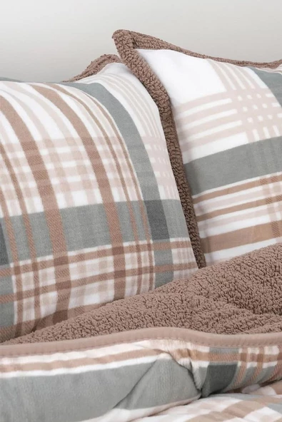 Comforter Çift Kişilik Yorgan Seti Wera Yeşil 220x240cm - 2