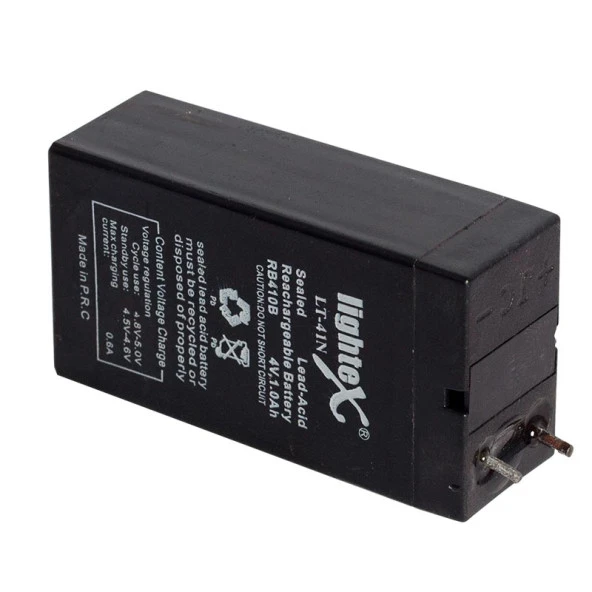 LIGHTEX LT-41N 4 VOLT - 1 AMPER IŞILDAK AKÜSÜ (35 X 22 X 64 MM) (2818)