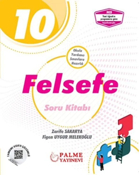 PALME 10.SINIF FELSEFE SORU KİTABI *YENİ*