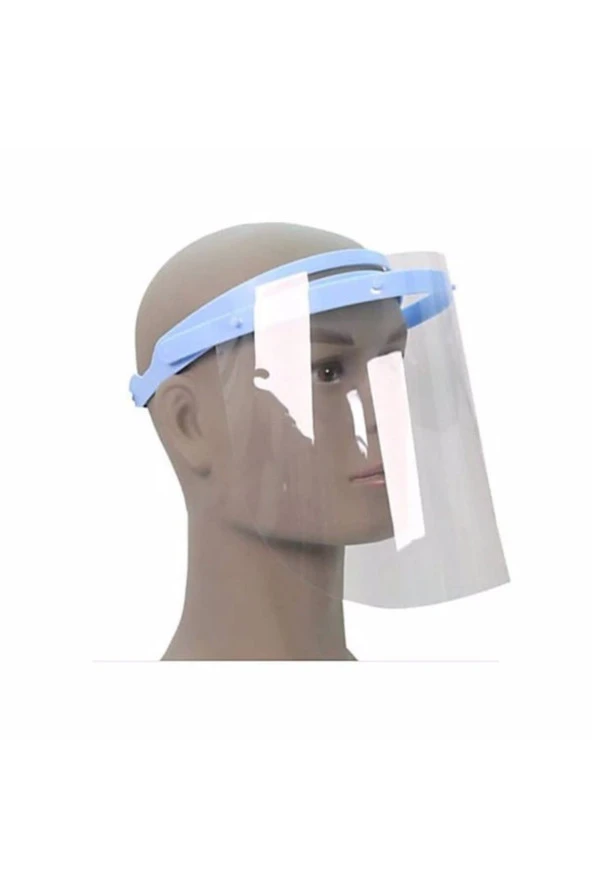 Şeffaf Camlı Yüz Koruma Siperlik - Resim 2