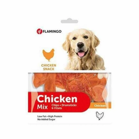 Flamingo Chicken Mix Tavuklu Karışık Köpek Ödülü 170 Gr