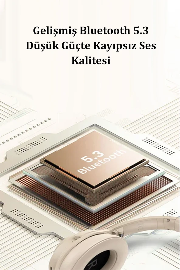 Qpen W37 Aux Destekli Gürültü Engelleyicili Bluetooth Kablosuz Kulaklık - Resim 6