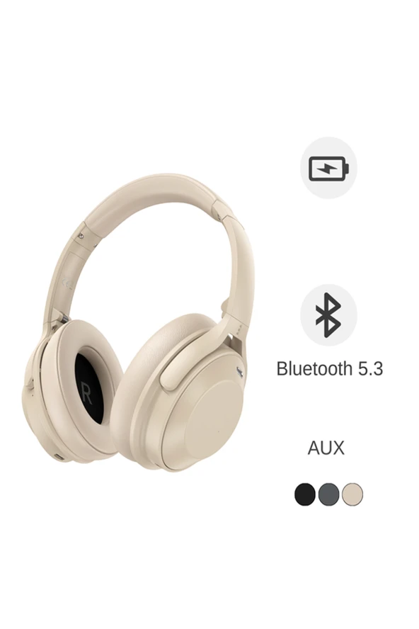 Qpen W37 Aux Destekli Gürültü Engelleyicili Bluetooth Kablosuz Kulaklık - Resim 12