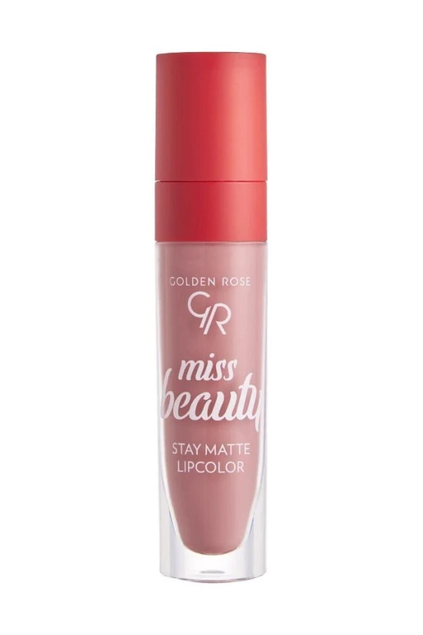 Golden Rose Miss Beauty Stay Matte Lipcolor No:01 Blush Nude - Likit Mat Ruj