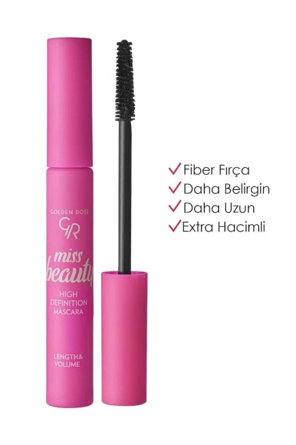 Golden Rose Maskara - GR MISS BEAUTY HIGH DEFINITION MASCARA