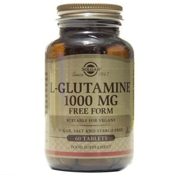 Solgar L-Glutamine 1000 mg 60 Tablet ürün görseli 1