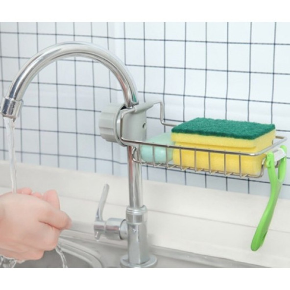 Mutfak Ve Banyo Organizer Demir Raf Tek Kat - Resim 3