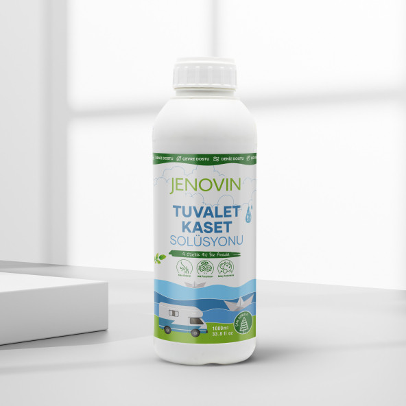 Ölçek Hediyeli - Doğa Dostu Çam Aromalı Karavan Wc Kimyasalı 1 L - 2