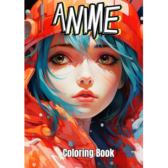 Anime Okul Kızı Boyama Kitap Seti (2 Kitap) - 2