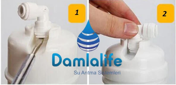 Damlalife İnline 12 Çubuklu Filtre  Membran 5li Set - Resim 3