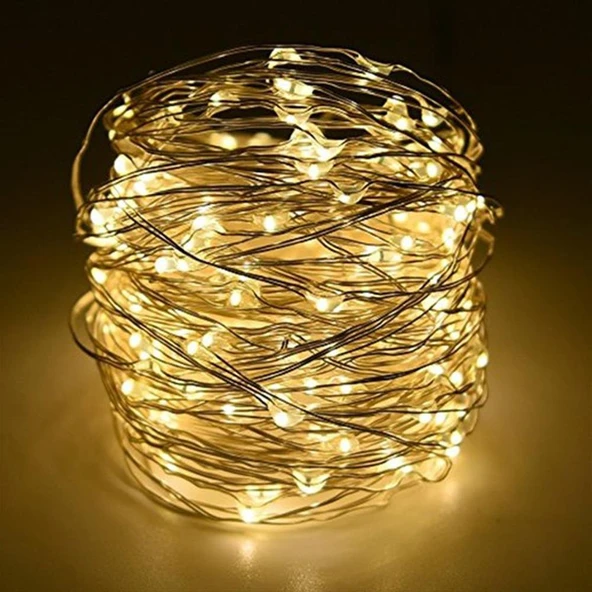 Dekoratif Günışığı Renk Pilli Peri Led Işık 3 Mt. 30 Led Işık - 2