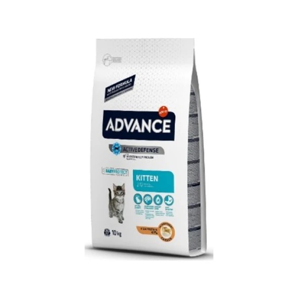 Advance Kitten Tavuklu Yavru Kedi Maması 10 Kg
