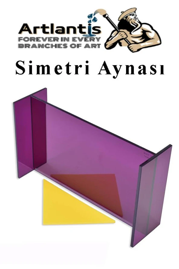 Simetri Aynası 5 Adet Ayna Yansıma Matematik Sınıf Ders Materyali - 3