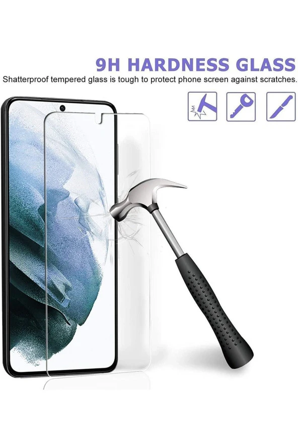 Samsung Galaxy S21 Nano Ekran Koruyucu Kırılmaz Cam - Ultra Ince - Extra İnce - 6