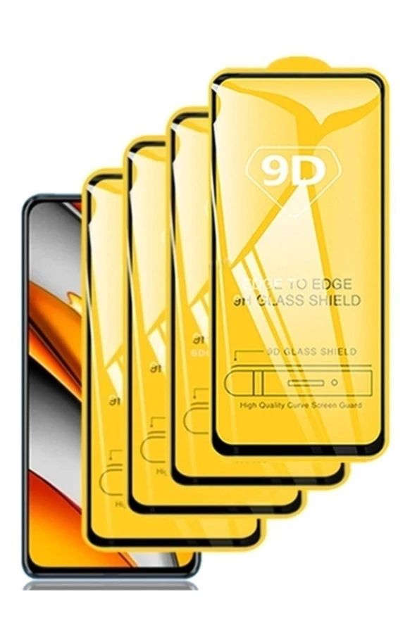 Realme 8 Pro Uyumlu Ekran Koruyucu 9d Kırılmaz Cam Ultra Darbe Emici Etkin Koruma Ekranı Tam Kaplar