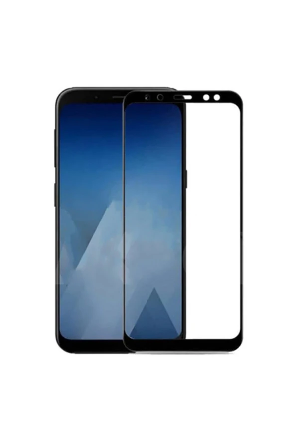 Samsung Galaxy A7 2018 Tam Kaplayan 5d Temperli Ekran Koruyucu