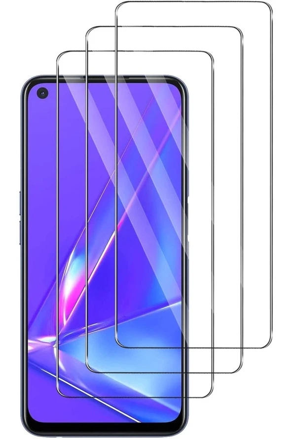 Oppo A52 / A72 Tam Kaplayan Ekran Koruyucu Nano Cam