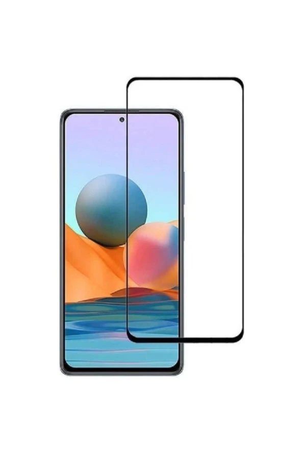 Xiaomi Redmi Note 10 5g Uyumlu Tam Ekran Koruyucu Kırılmaz Cam