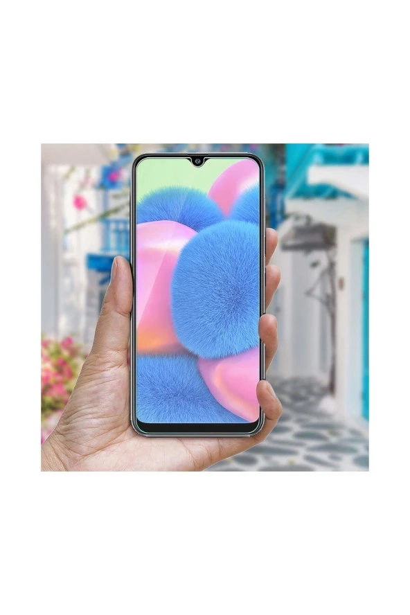 Telbor Samsung Galaxy A20 Nano Cam Ekran Koruyucu Şeffaf Extra Darbe Emici - 4