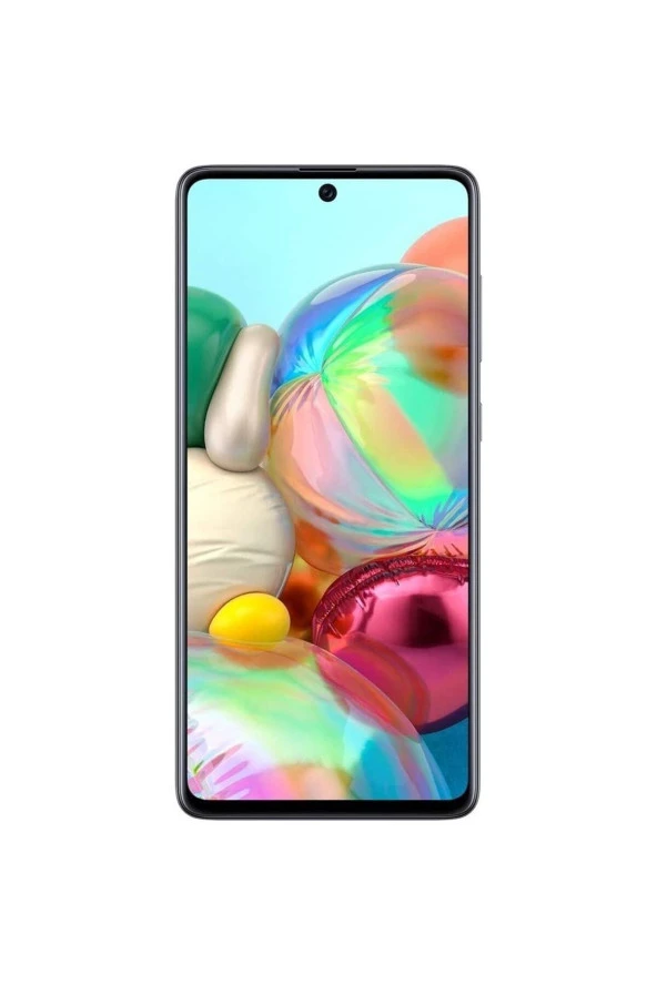 Samsung Galaxy A71 2020 Tam Kaplayan Ultra Ince Ekran Koruyucu - Siyah